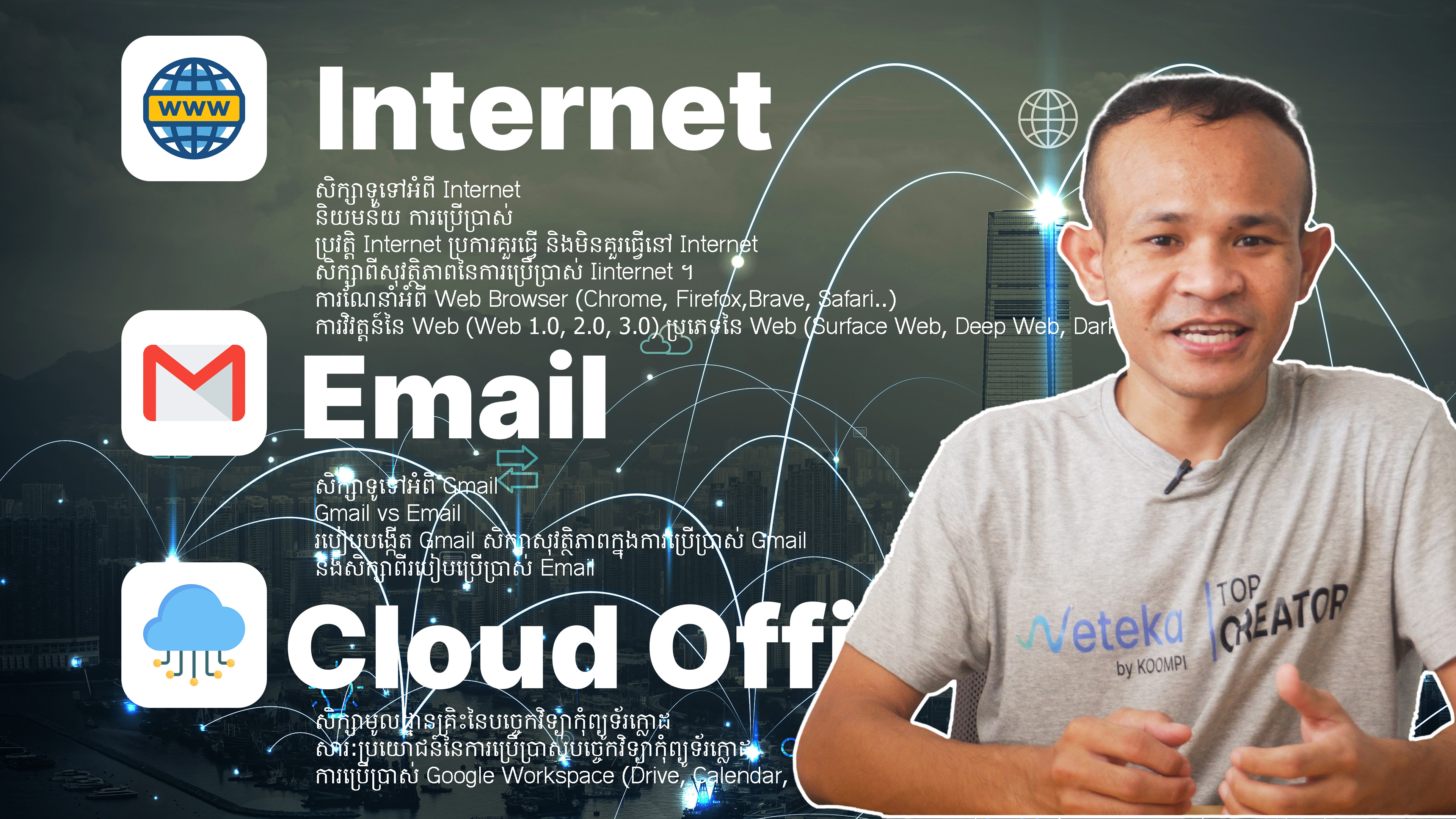 Internet Email Cloud office