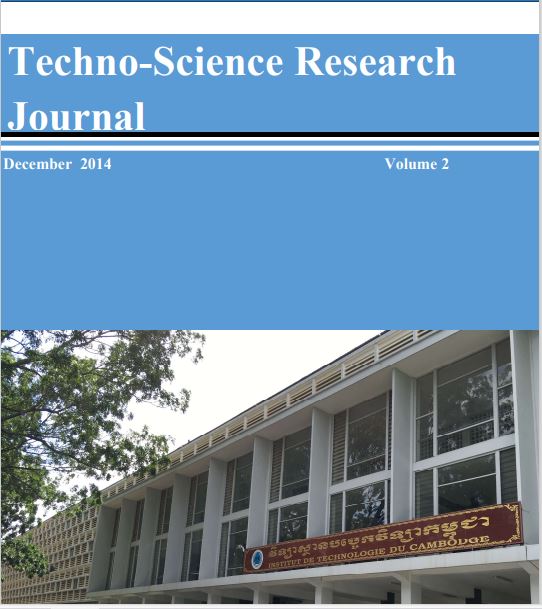 Techno-Science Research Journal - សាលាឌីជីថល